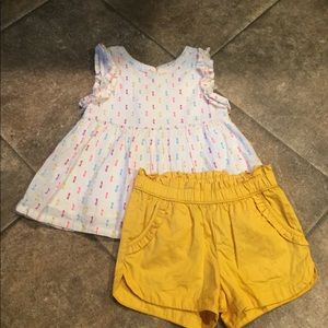 Little girl matching set